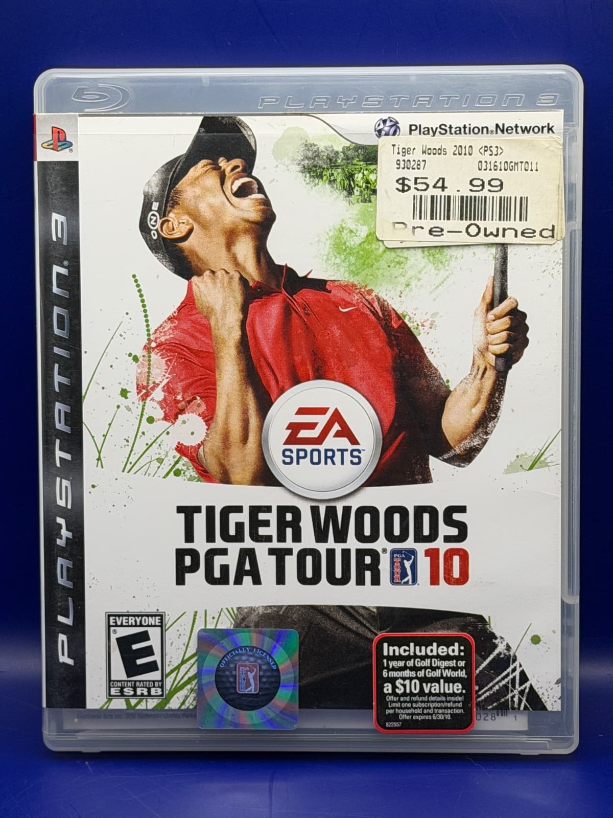 Tiger Woods PGA Tour 10 (Sony PlayStation 3, 2009)