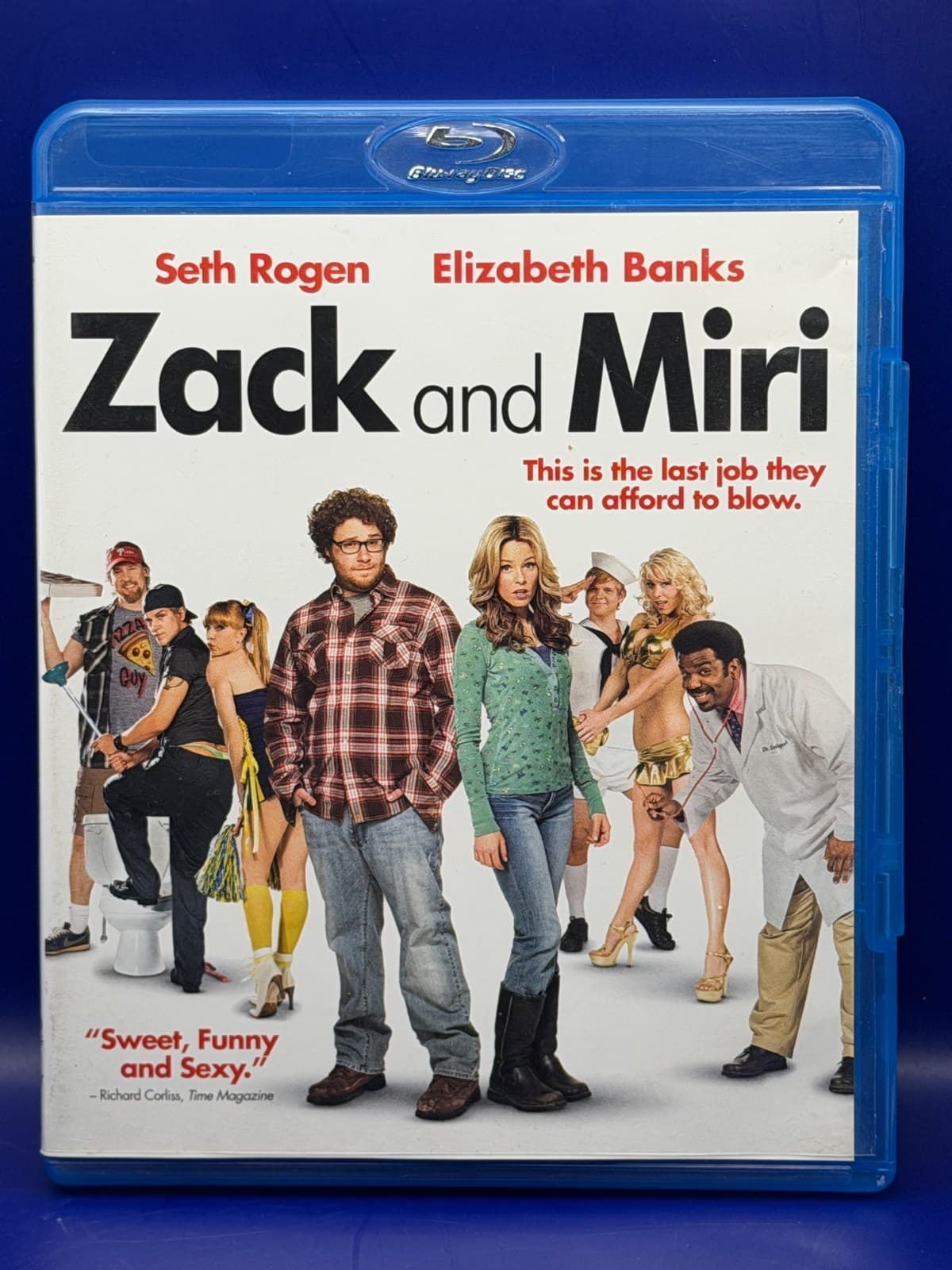 Zack and Miri (Blu-ray) 2008 With Case Movie Disc