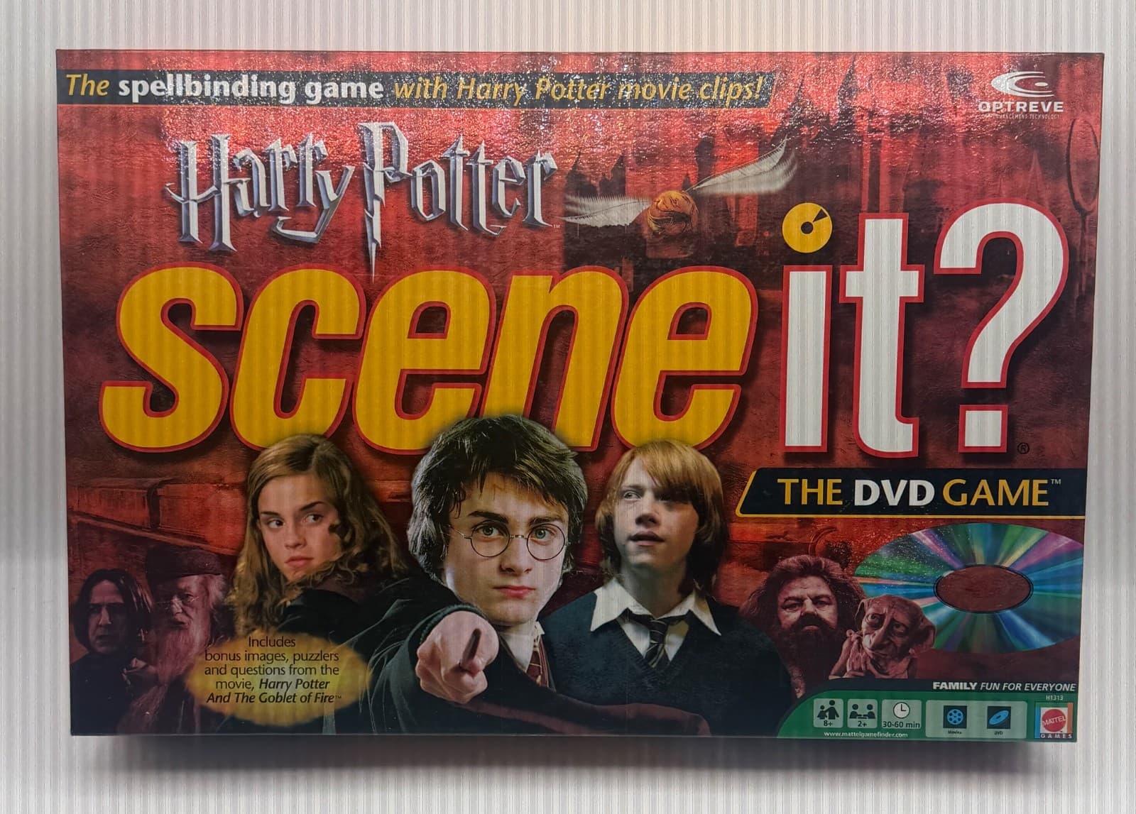 Harry Potter Scene It? DVD Game Mattel 2005 Incomplete Missing 4 Character Piece