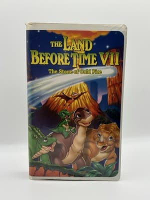 The Land Before Time VII: The Stone of Cold Fire (VHS Clamshell, 2000) (T12) DVD