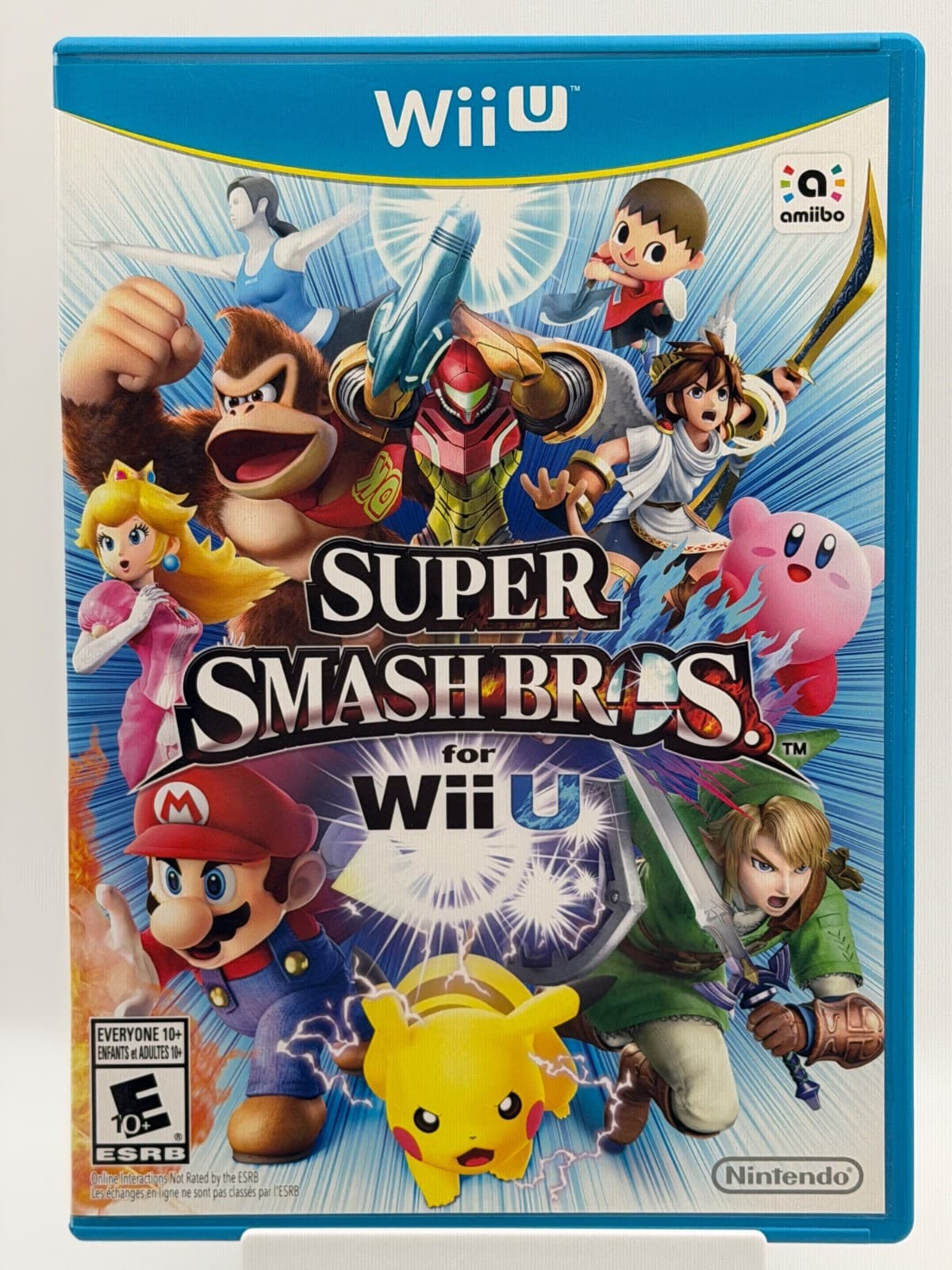 Super Smash Bros Wii U CIB Complete Very Good Nintendo Tested