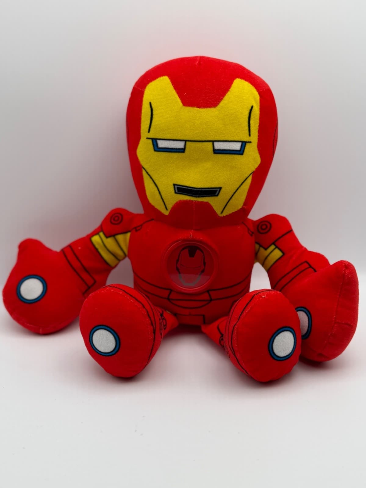 Marvel Iron Man Talking Plush Just Play Stuffed Toy Works Tested Used