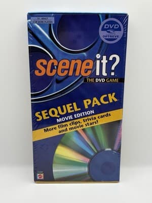 Scene It - MOVIE EDITION - The DVD Game Sequel Pack - Factory Sealed