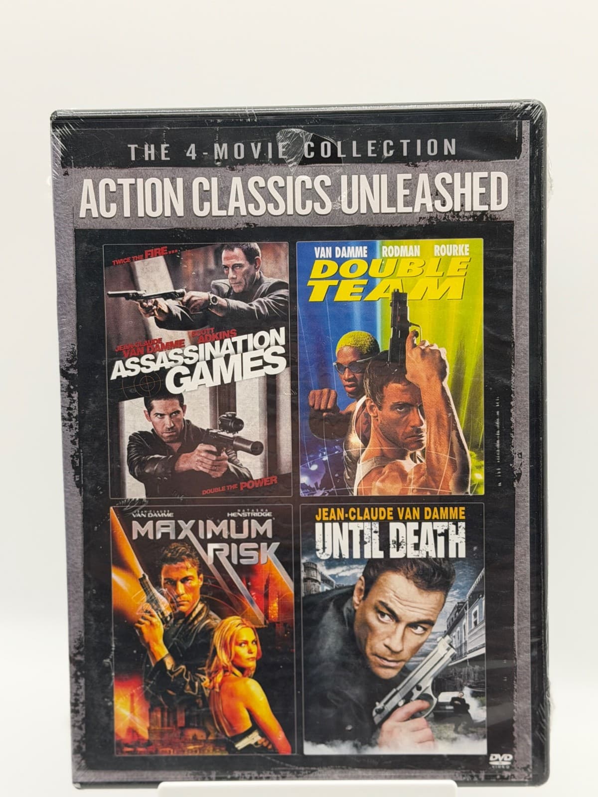 Action Classics Unleashed 4-Movie Collection DVD Sealed Jean-Claude Van Damme