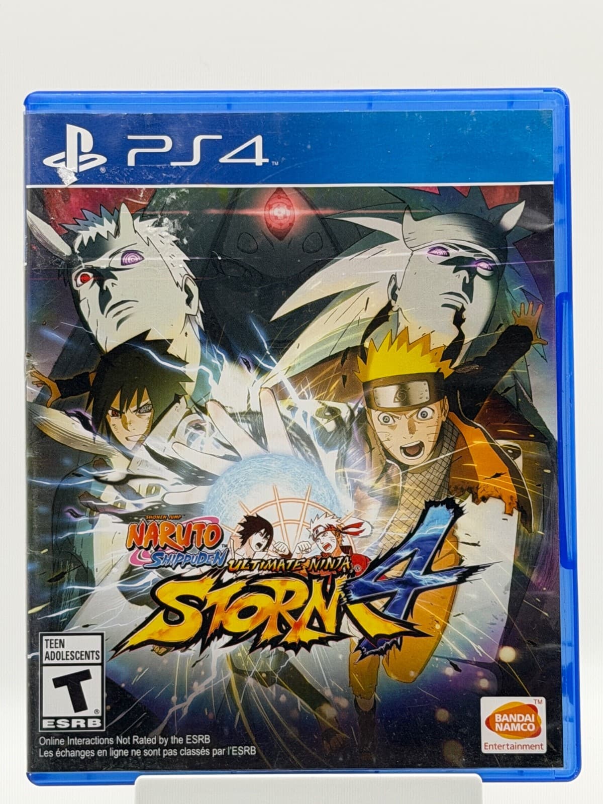 Naruto Shippuden Ultimate Ninja Storm 4 PS4 PlayStation 4 Game + Case Tested