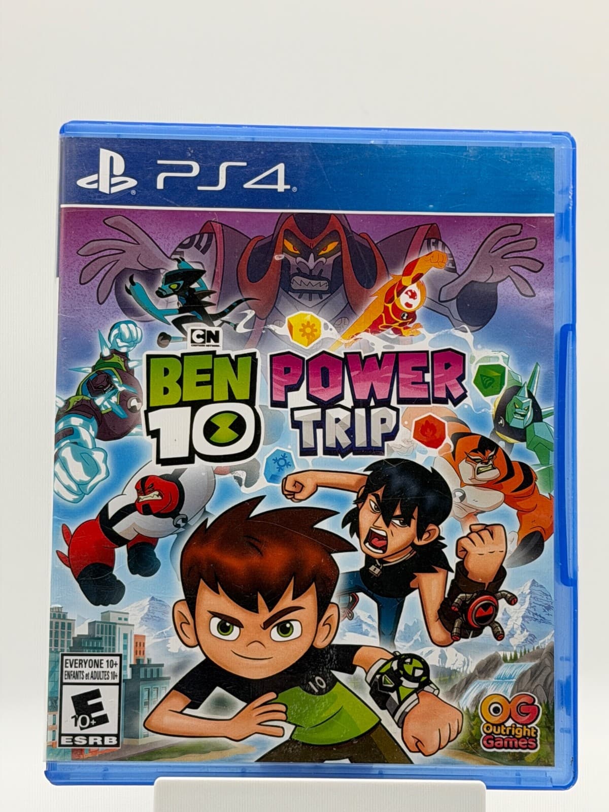 Ben 10 Power Trip PS4 PlayStation 4 Game + Case Tested