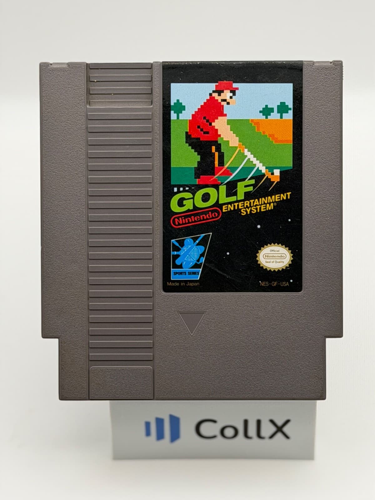 Golf Nintendo NES Authentic Loose Cartridge 3-Screw Version Black Box Tested