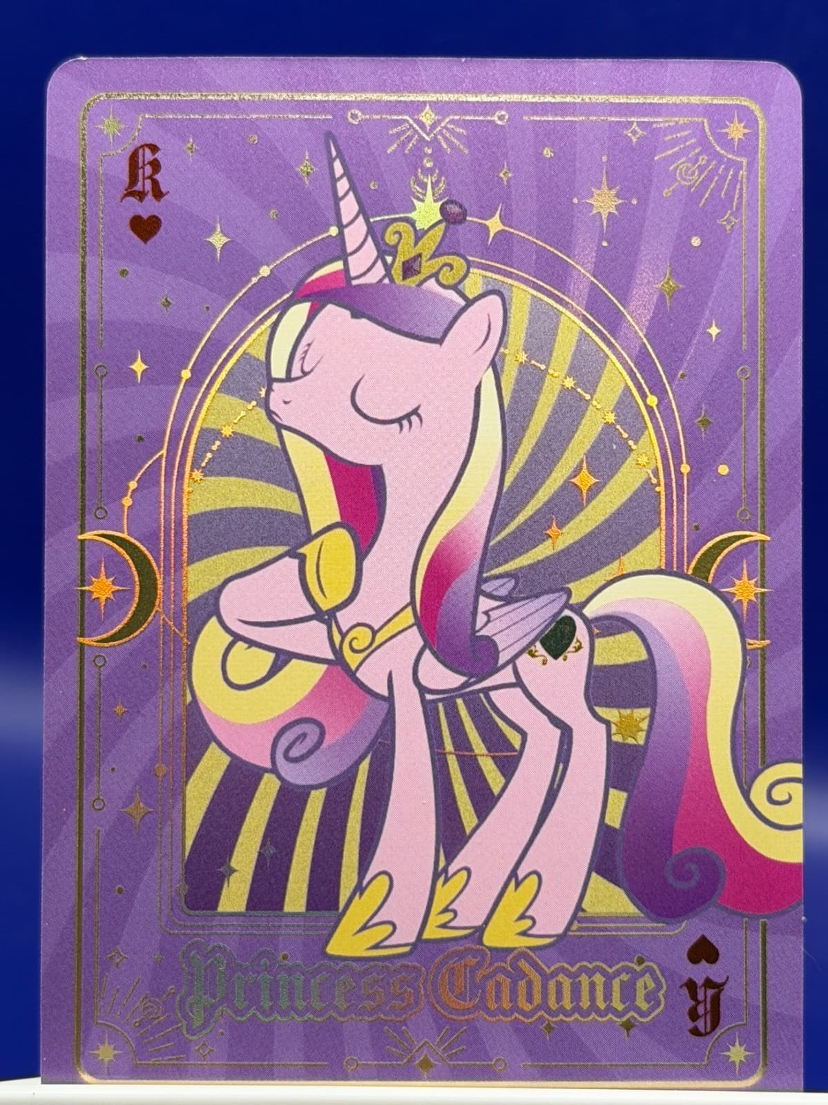 Kayou My Little Pony Princess Cadance King of Hearts Style Card Holo