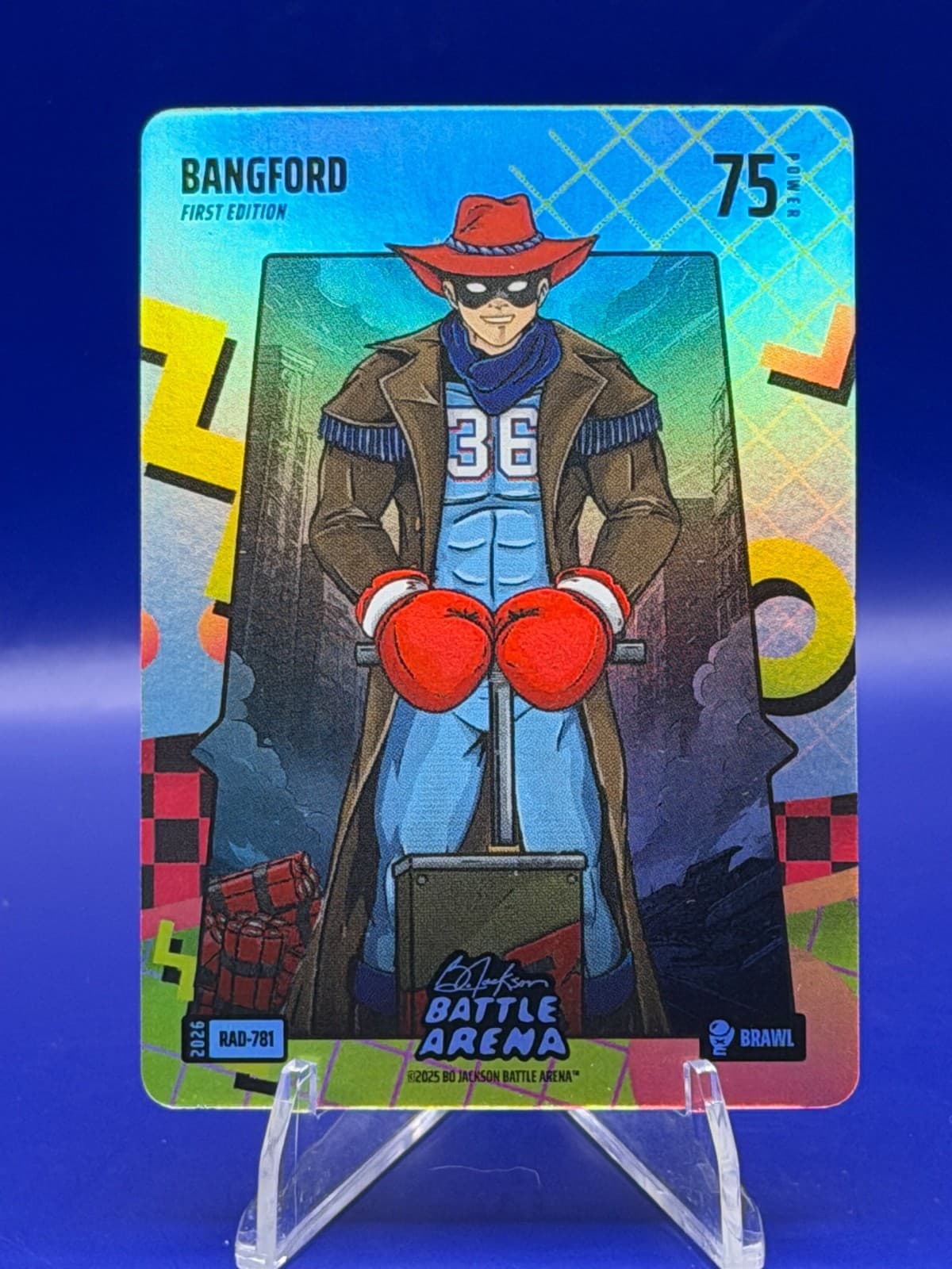 2026 Bo Jackson Battle Arena Ken Griffey Edition Bangford RAD-781 First Edition