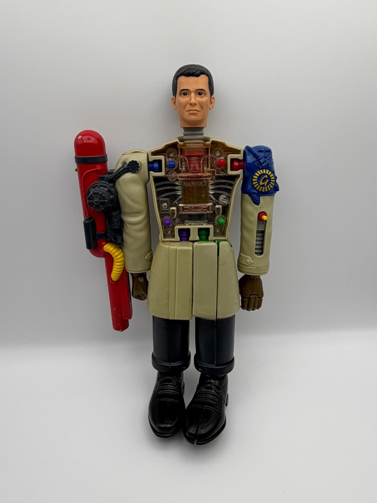 1999 McDonalds Inspector Gadget Figure Incomplete Missing Hat Chest Piece