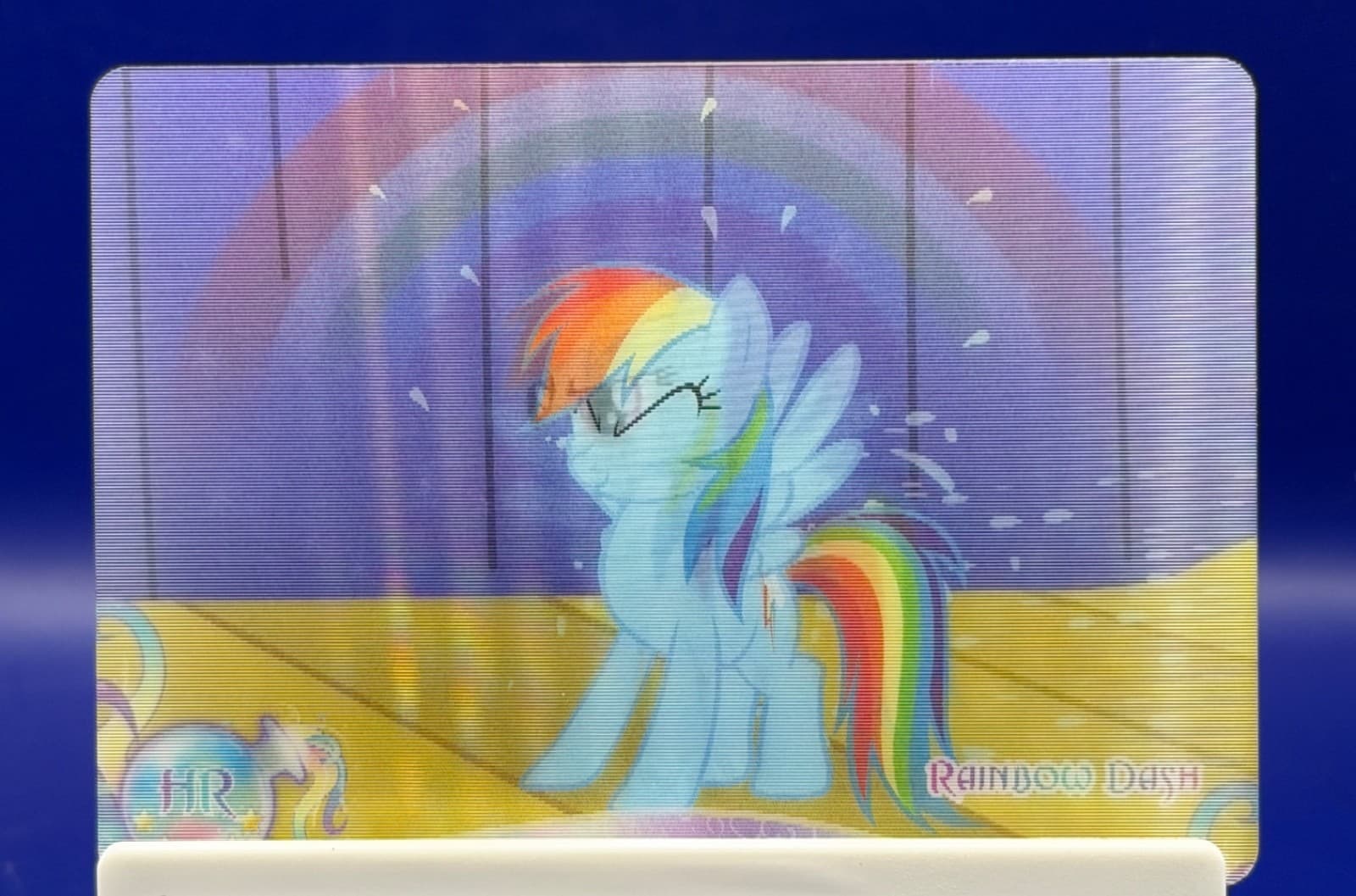 Kayou My Little Pony Rainbow Dash HR Lenticular Holo Card