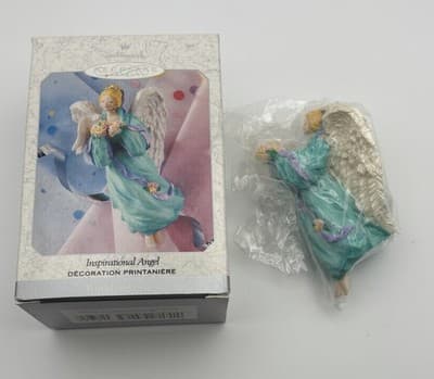 Hallmark Keepsake Christmas Tree Ornament Inspirational Angel World Of Wishes 