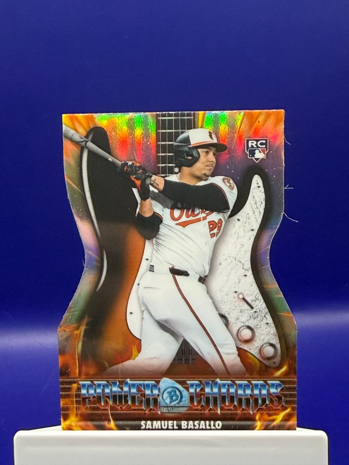 2026 Bowman Chrome Samuel Basallo RC Power Chords Insert #PC-25 Orioles Rookie
