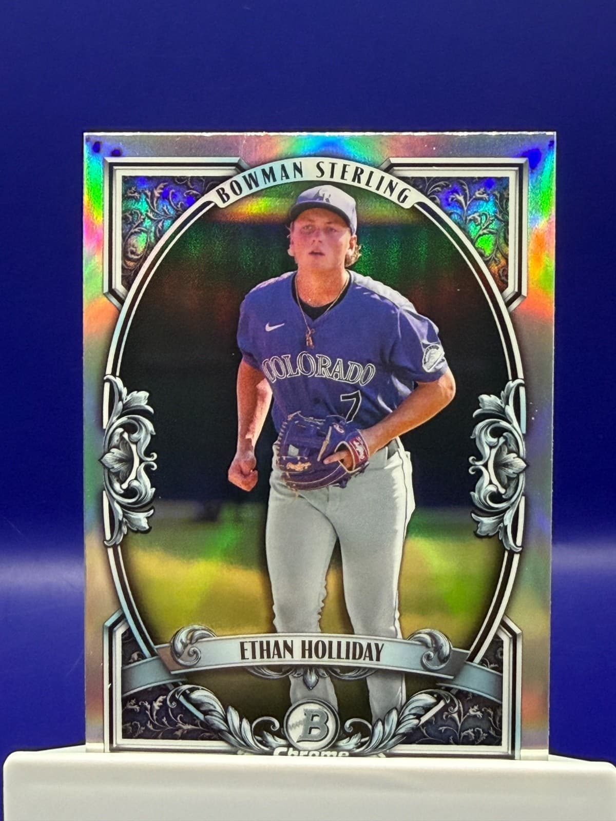 2026 Topps Bowman Sterling Ethan Holliday #BST-11 Chrome Prospect Rockies MLB