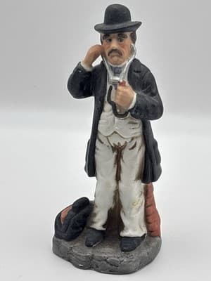 Ayerst Pharmaceutical Doctor Figurine Promotional Item -gift-vintage-stethoscope