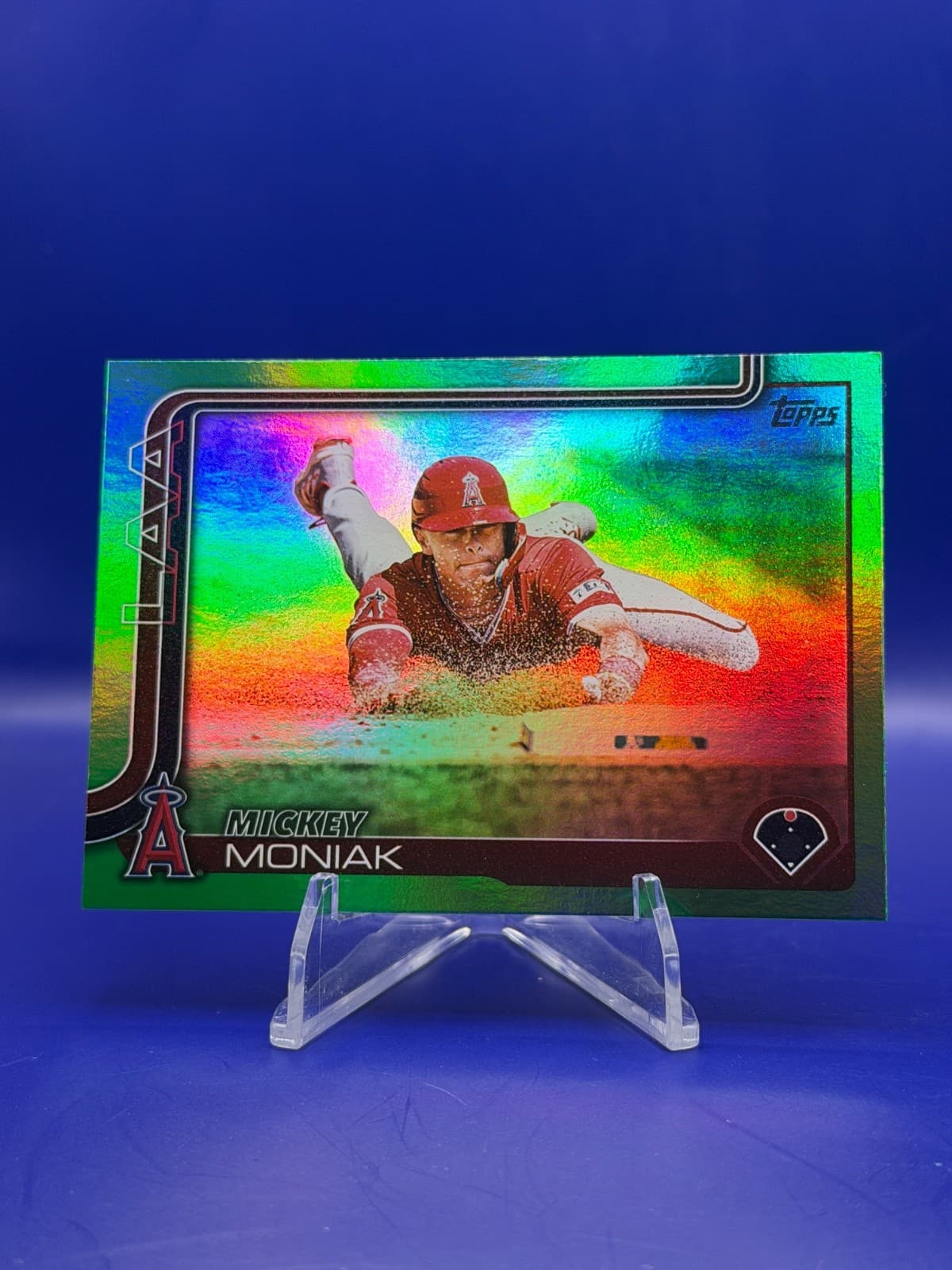 2025 Topps Series 2 - Mickey Moniak #479 Green Holofoil /99