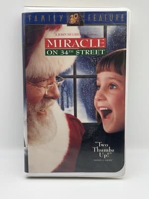Miracle on 34th Street (1994 / VHS) • Richard Attenborough • PG • DVD Movie Disc