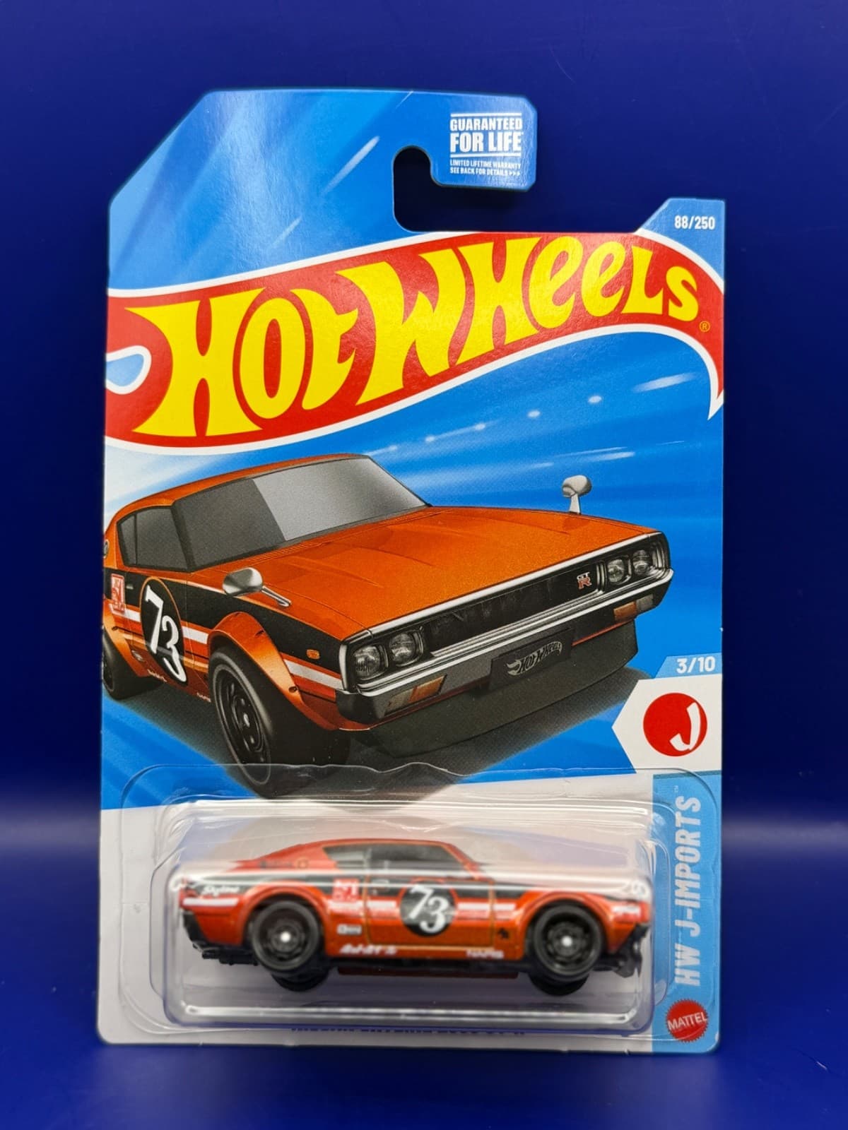 Hot Wheels 2026 Nissan Skyline 2000 GT-R Orange HW J-Imports 3/10 88/250