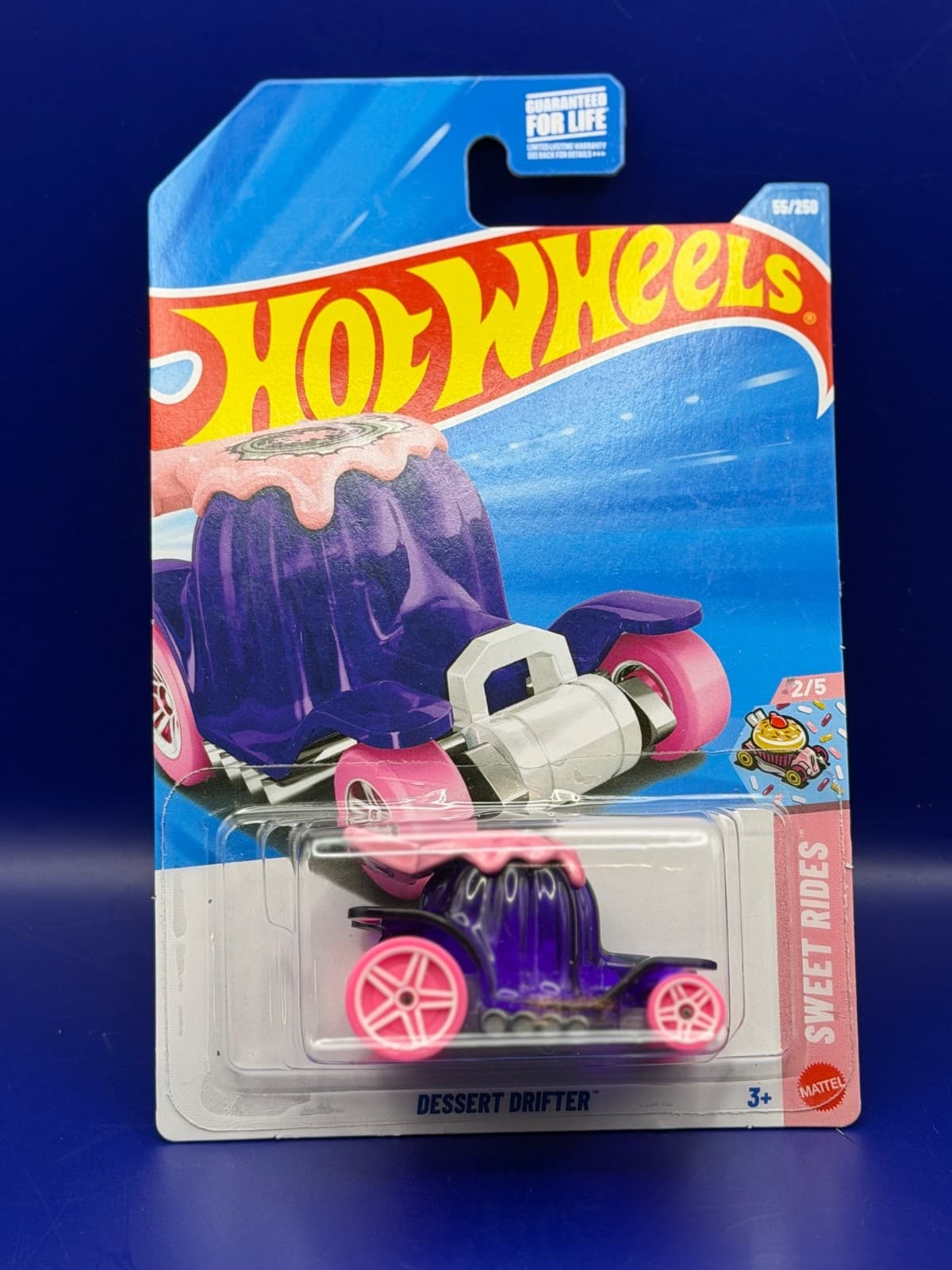 Hot Wheels 2026 Dessert Drifter Purple Pink Sweet Rides 2/5 53/250 New