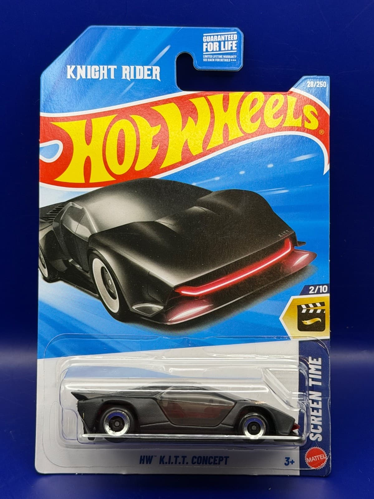 Hot Wheels 2026 HW K.I.T.T. Concept Knight Rider Screen Time 2/10 28/250 New