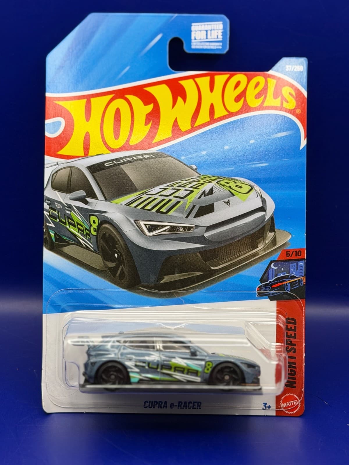 Hot Wheels 2026 Cupra e-Racer Gray Night Speed 5/10 37/250 New