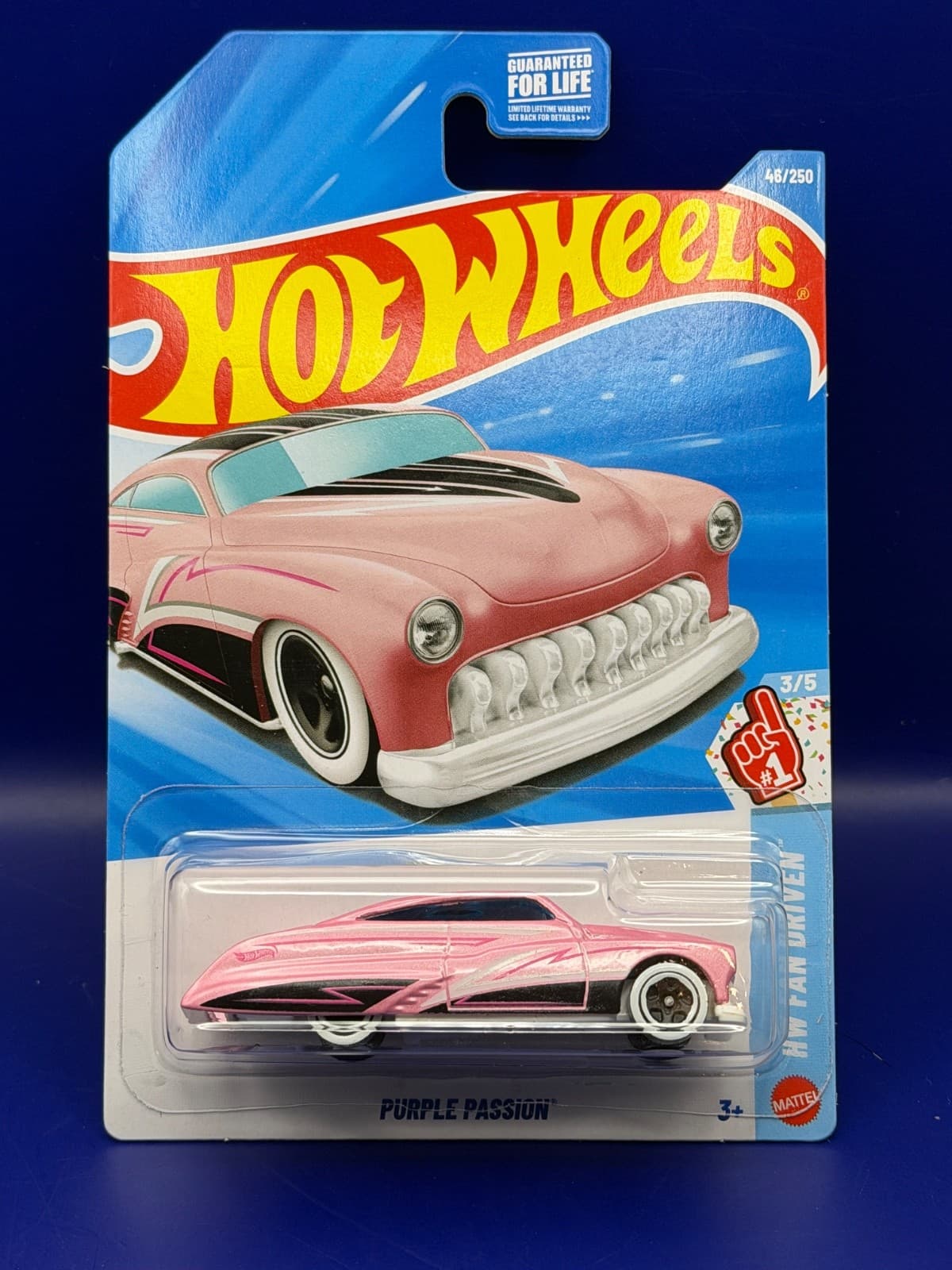 Hot Wheels 2026 Purple Passion Pink HW Fan Driven 3/5 46/250 New