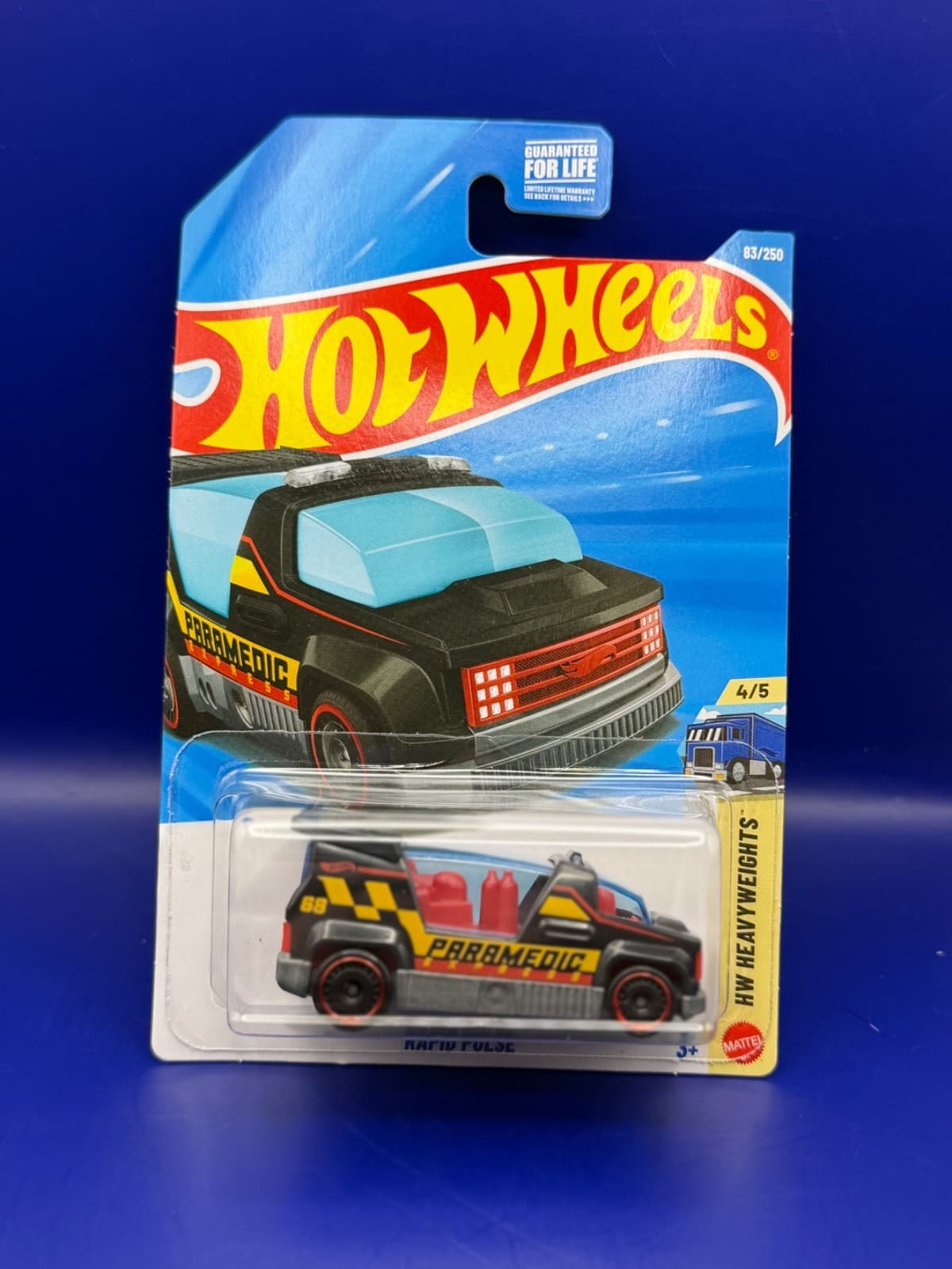 Hot Wheels 2026 Rapid Pulse Black HW Heavyweights 4/5 83/250 New