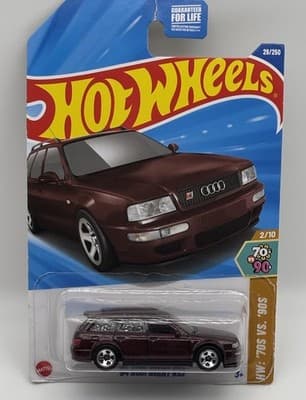 Hot Wheels - ‘94 AUDI AVANT RS2 - HW: ‘70s vs. ‘90s 2/10 - #29/250 - Burgundy