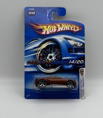 2005 Hot Wheels #14 Bully Goat 1st Ed. Realistix Copper Tone HW12