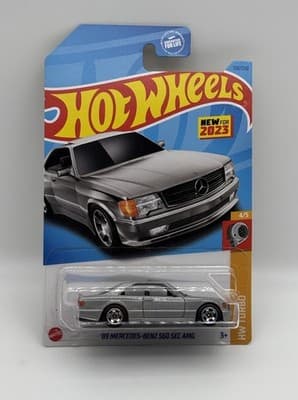 2023 HOT WHEELS '89 Mercedes-Benz 560 Sec AMG 4/5 HW Turbo 150/250 Diecast