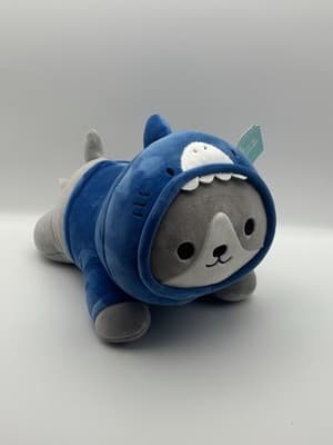 10" My Smoochy Pals® Plush Dog Dressed As Blue Shark New With Tags Toy