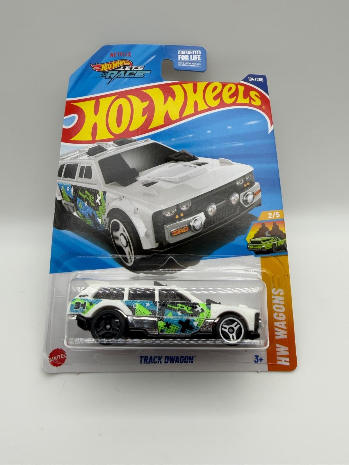 Hot Wheels Track Dwagon 184/250 HW Wagons 2/5 Netflix Let’s Race Sealed