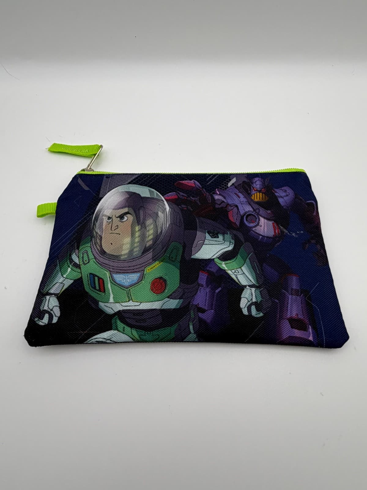 Disney Pixar Lightyear Buzz Zurg Pencil Pouch Zipper Case Bioworld