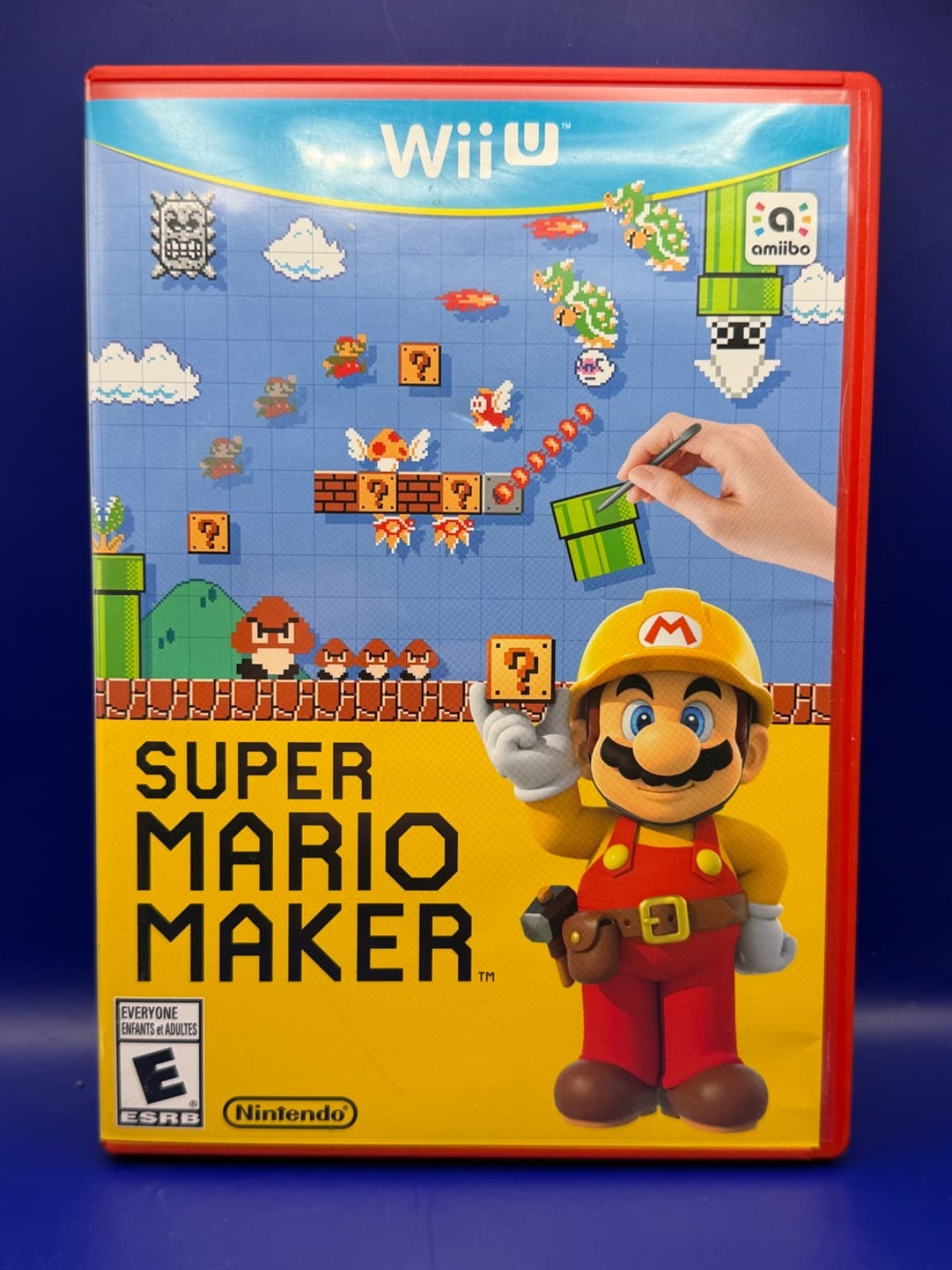Super Mario Maker (Nintendo Wii U) - Complete Cleaned And Tested