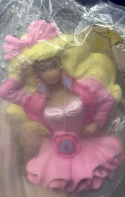 Lights and Lace Barbie Figurine McDonalds-Happy Meal #3 Vintage 1990 Cake Toppe