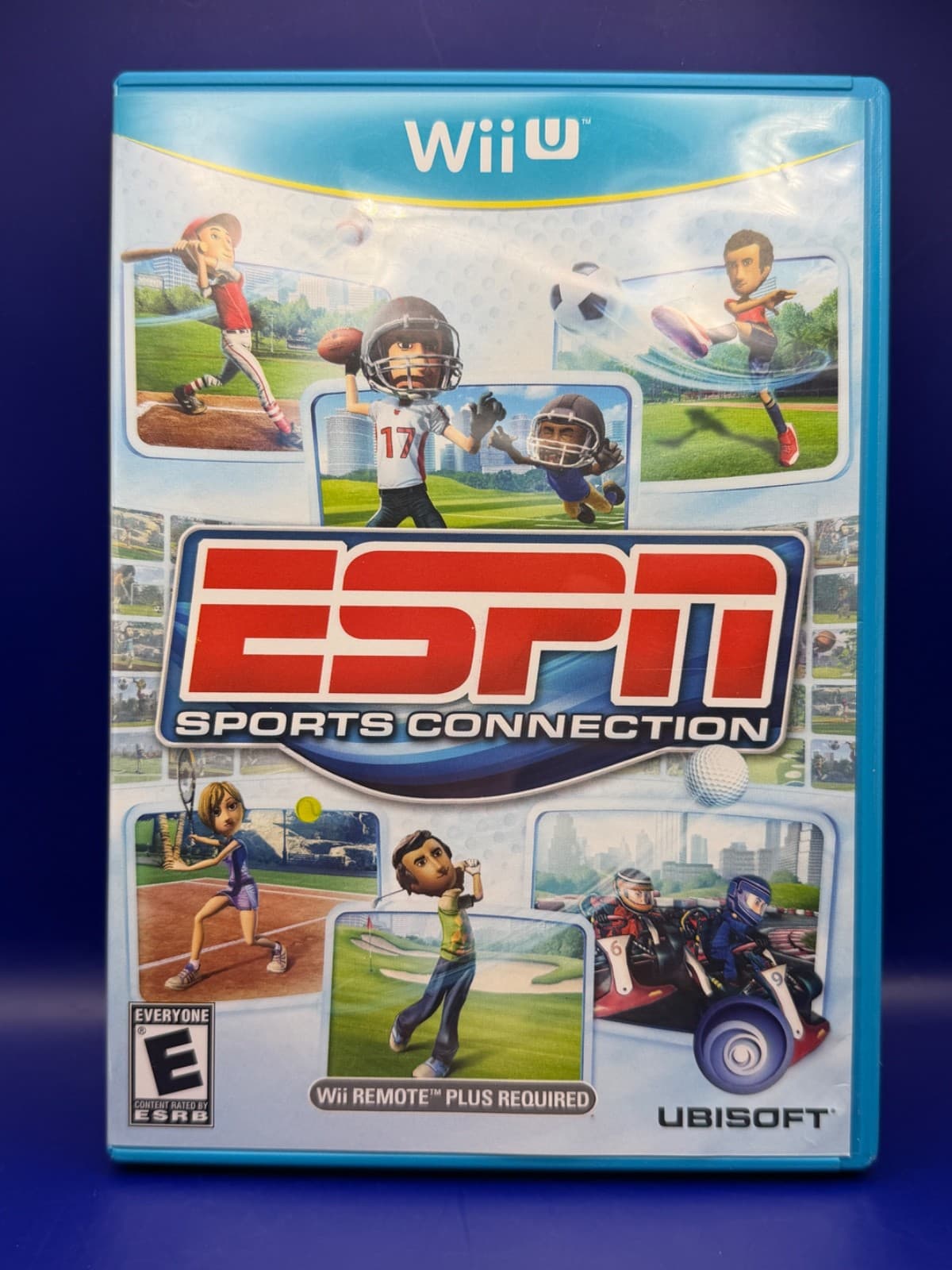 ESPN Sports Connection Nintendo Wii U CIB Complete Tested Manual
