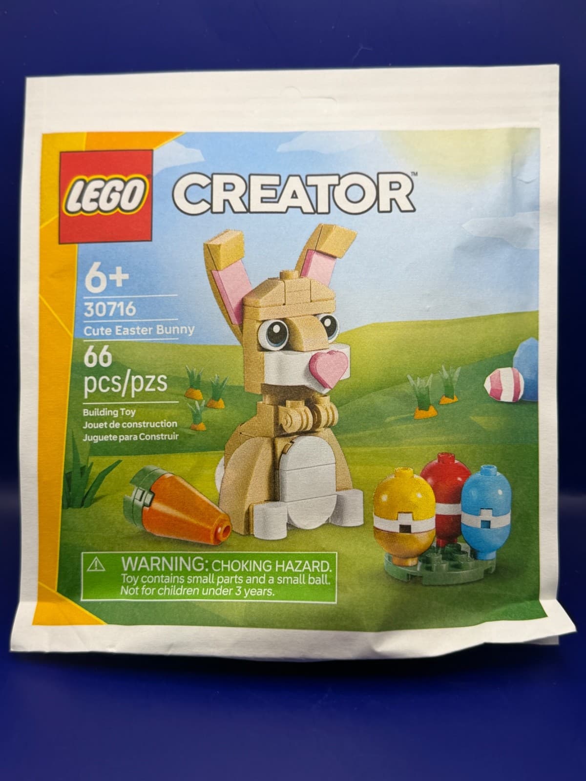LEGO Creator 30716 Cute Easter Bunny Polybag New Sealed Easter 66 pcs