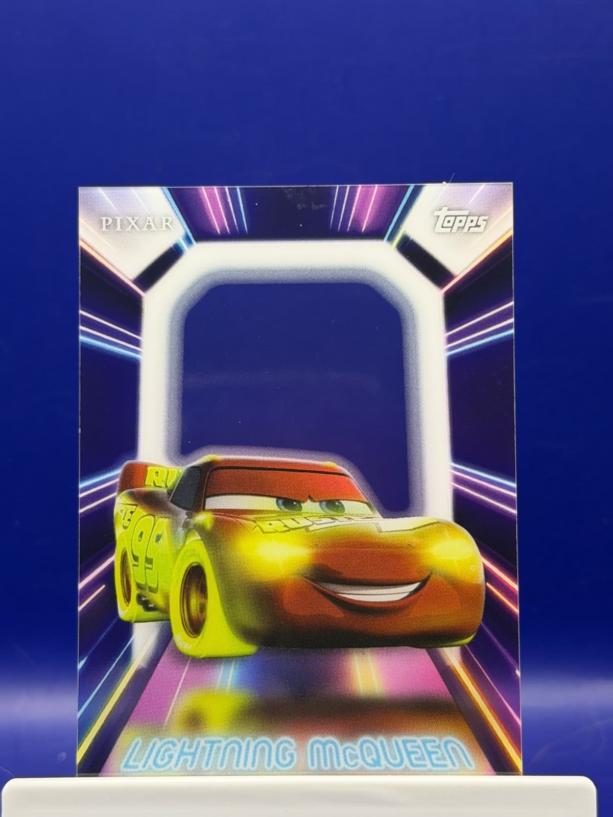 LIGHTNING McQUEEN 2026 Disney Neon Topps #NPL-13 Neon Lights PETG SP Acetate