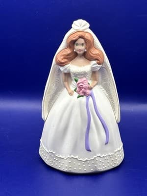 Vintage 1991 McDonald's Happy Meal Toy Barbie Wedding Bride Cake Topper