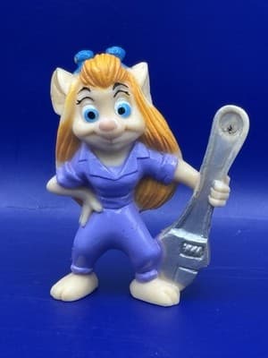 Vintage1991 Kellogg's Disney Chip'n Dale Rescue Rang. Gadget Hackwrench cake top