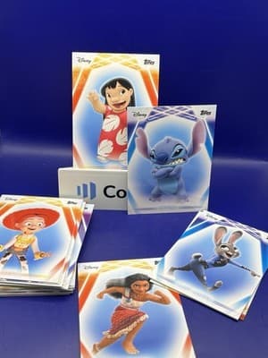 TOPPS DISNEY NEON 2026 25 CARD Base BUNDLE LILO Stitch