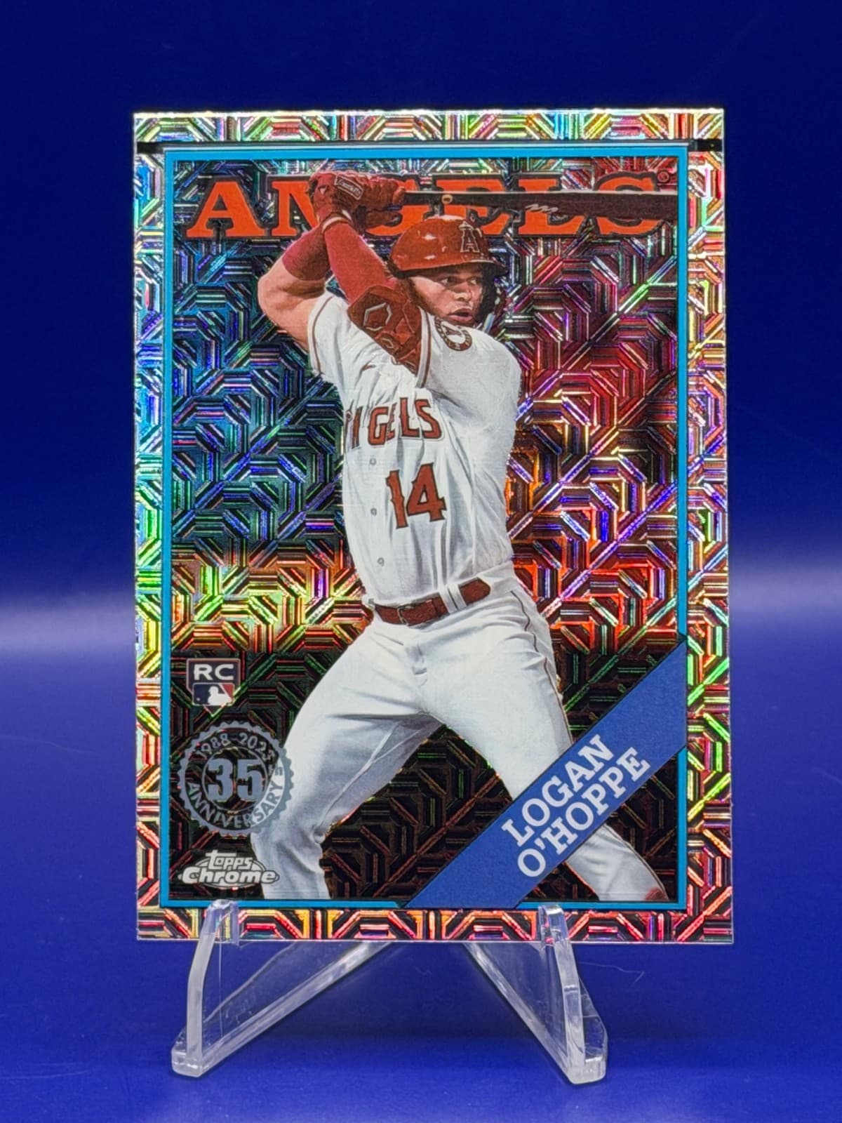 2023 Topps Series 2 - 1988 Topps Chrome Silver Pack Mojo Logan O'Hoppe #2T88C-36