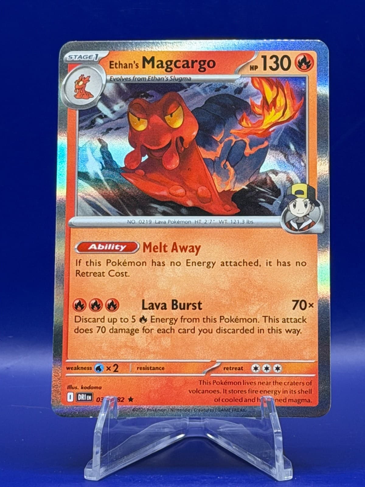 Ethan's Magcargo 036/182 Sv10: Destined Rivals Holo