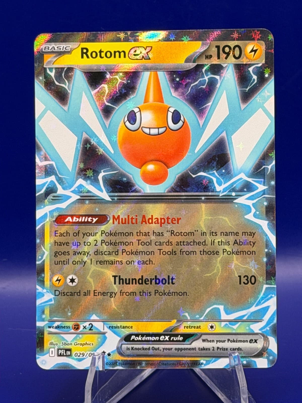 Rotom ex 029/094 Me02: Phantasmal Flames Holo