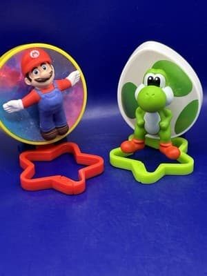 Nintendo Super Mario Mario & Yoshi Happy Meal Toys Lot of 2 McDonald’s