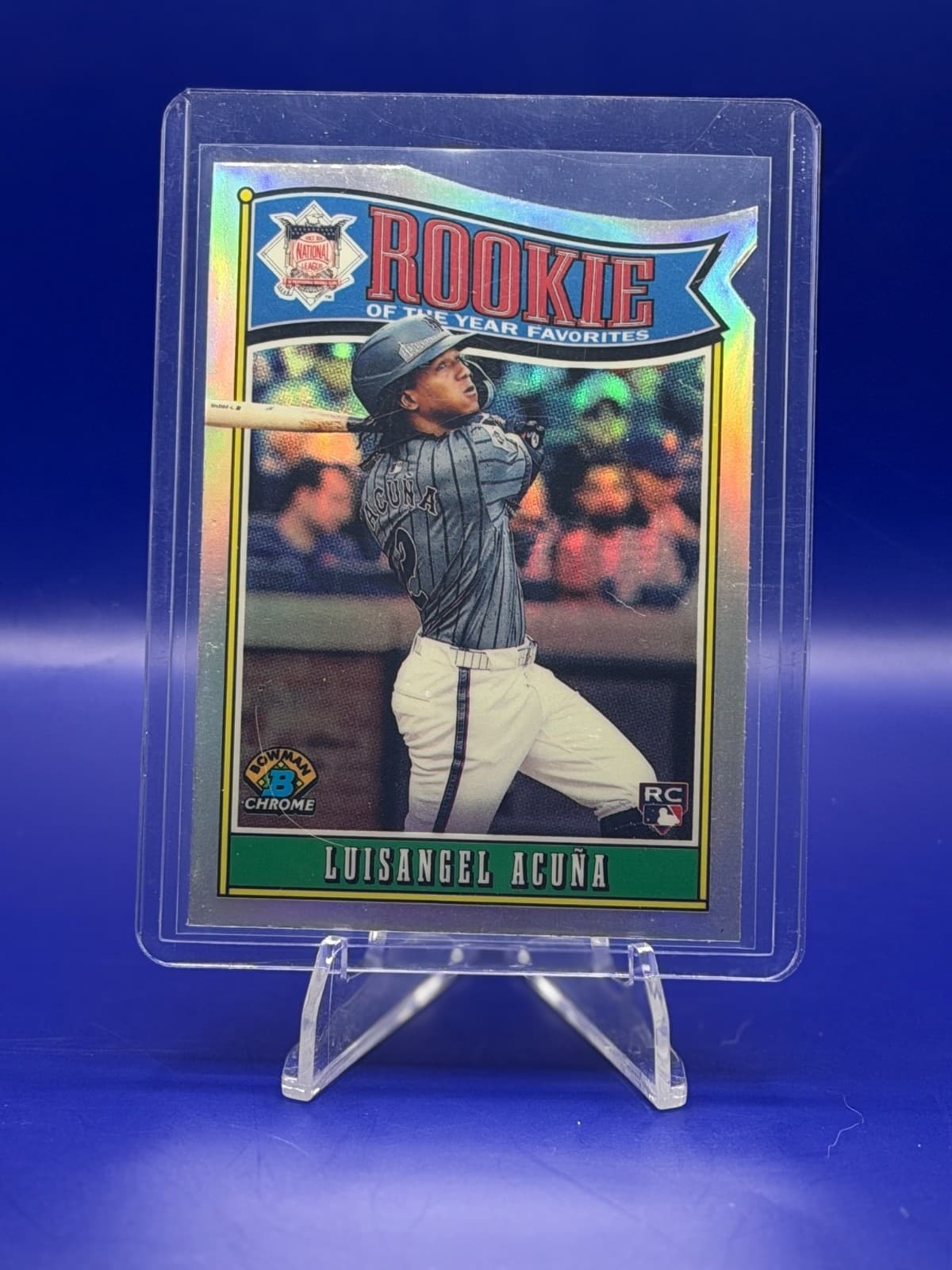 2025 Bowman - Rookie of the Year Favorites Luisangel Acuna #ROY-4 (RC)