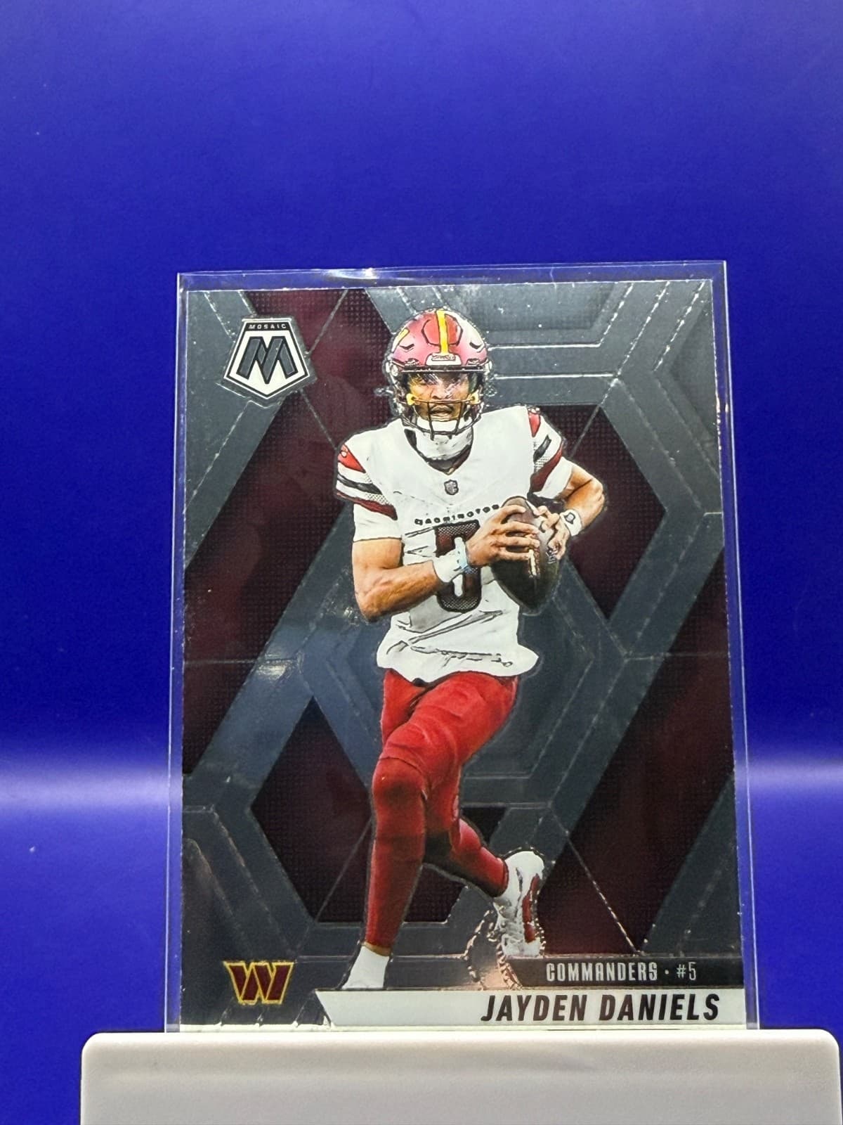 2025 Panini Mosaic Jayden Daniels RC #232 Washington Commanders Rookie