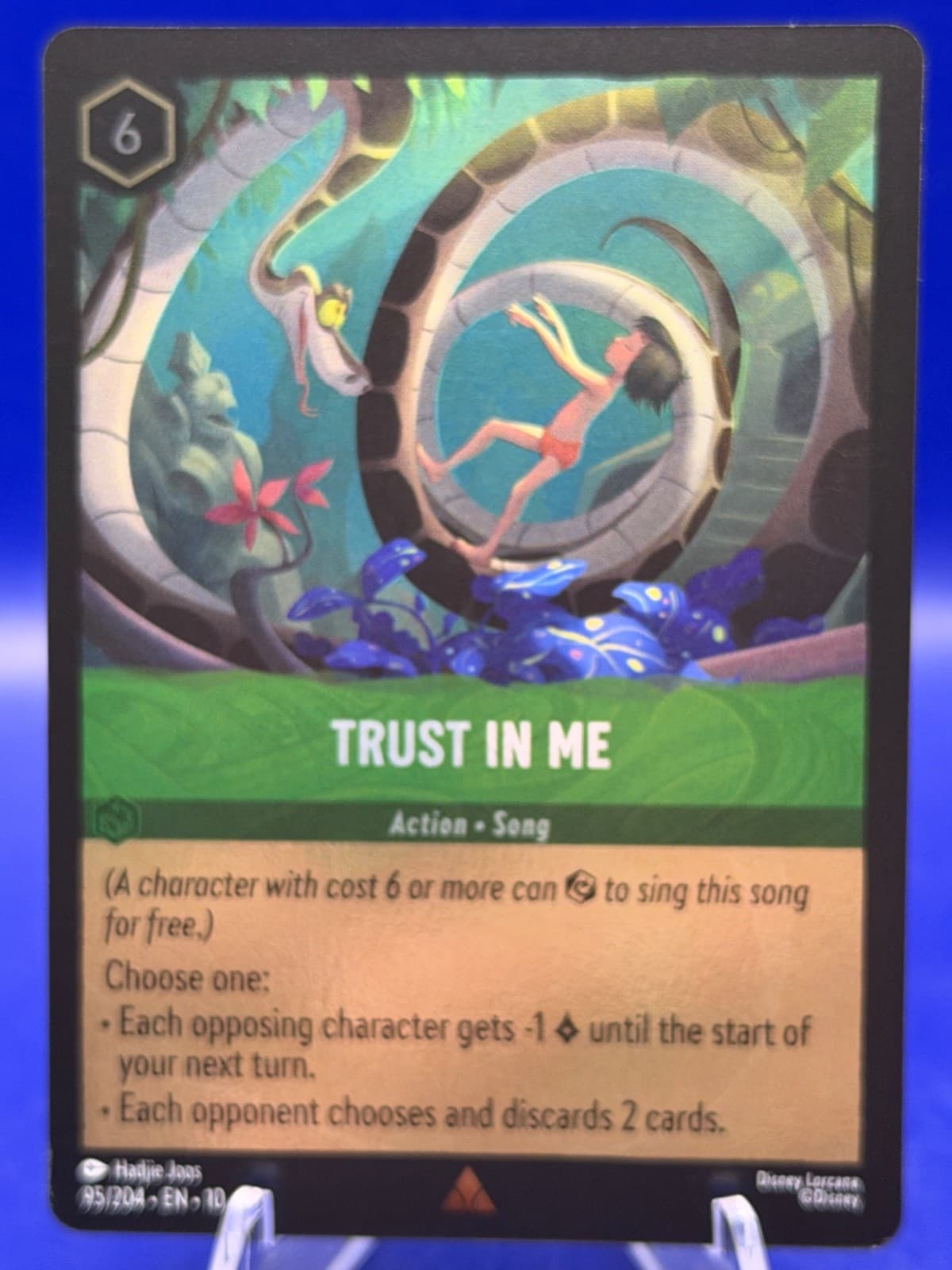 Disney Lorcana Trust In Me Foil 95/204 Rare Whispers in the Well