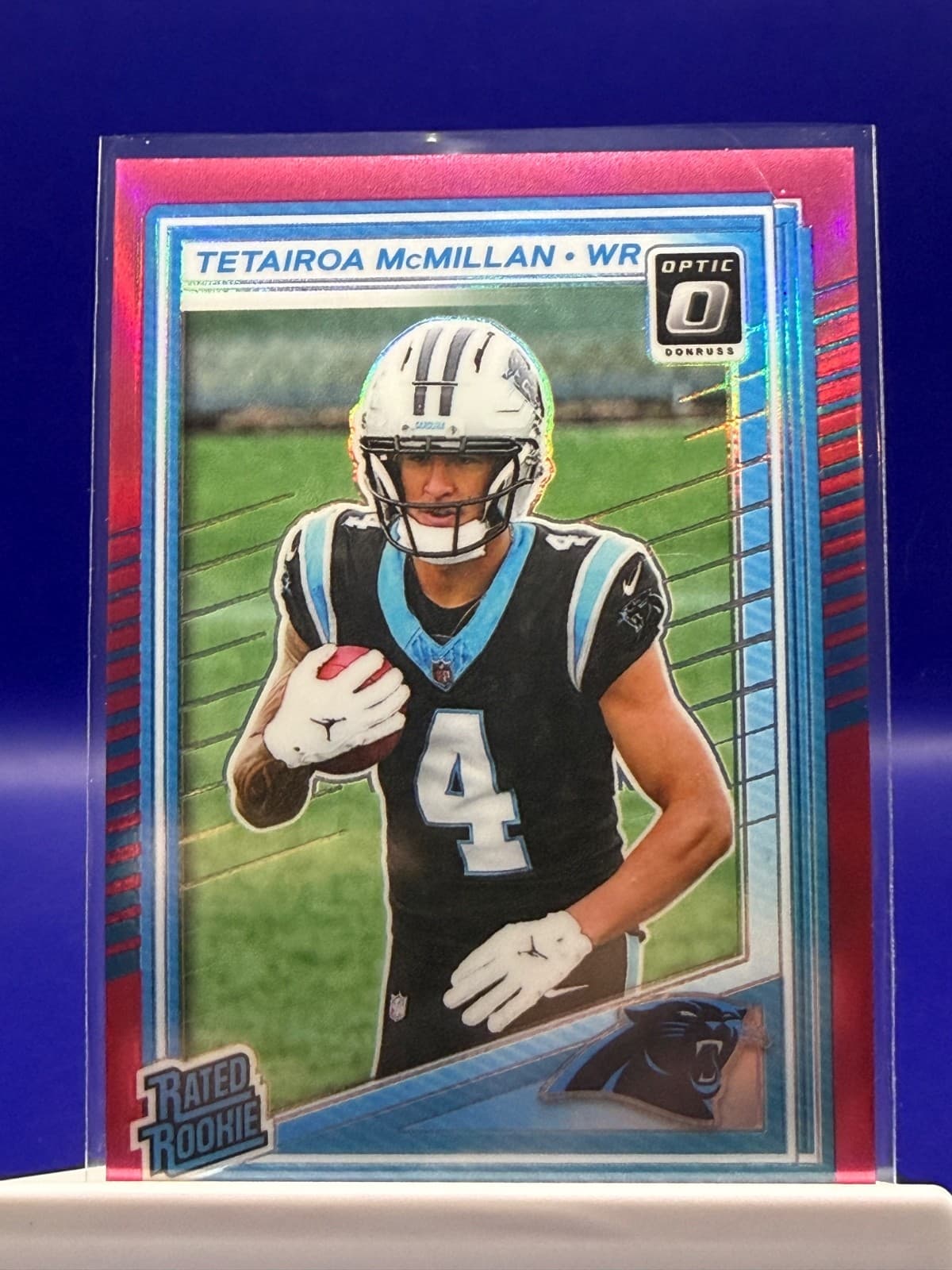2025 Donruss Optic Tetairoa McMillan Pink Holo Rated Rookie RC #209