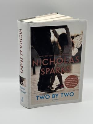 Two by Two First Edition Nicholas Sparks (2016, Hardcover) RARE